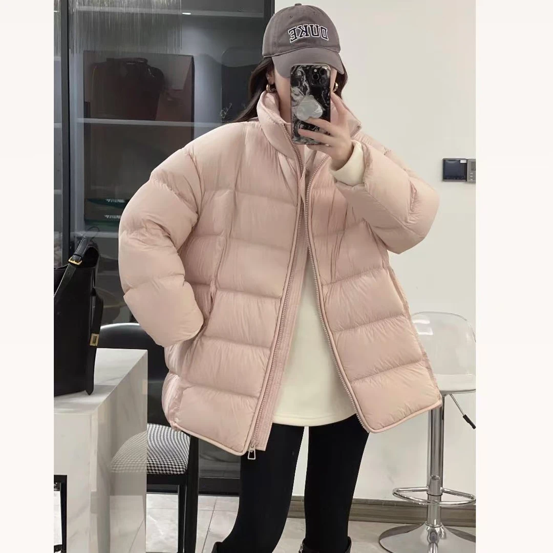 今天真好看 软糯轻面包羽绒服2024冬新泡芙羽绒服