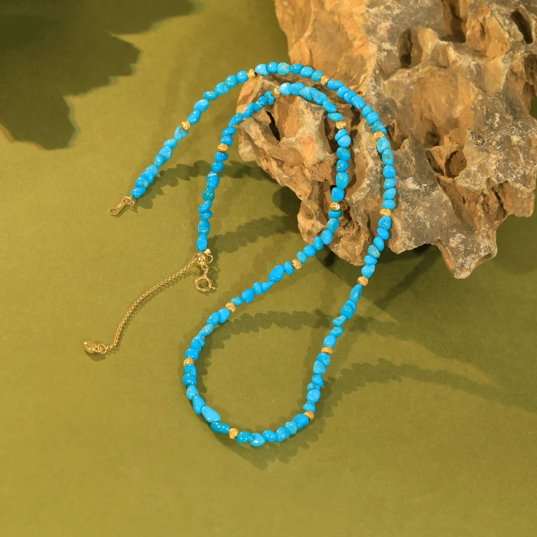 S925银绿松石美松项链-YY0088AMB