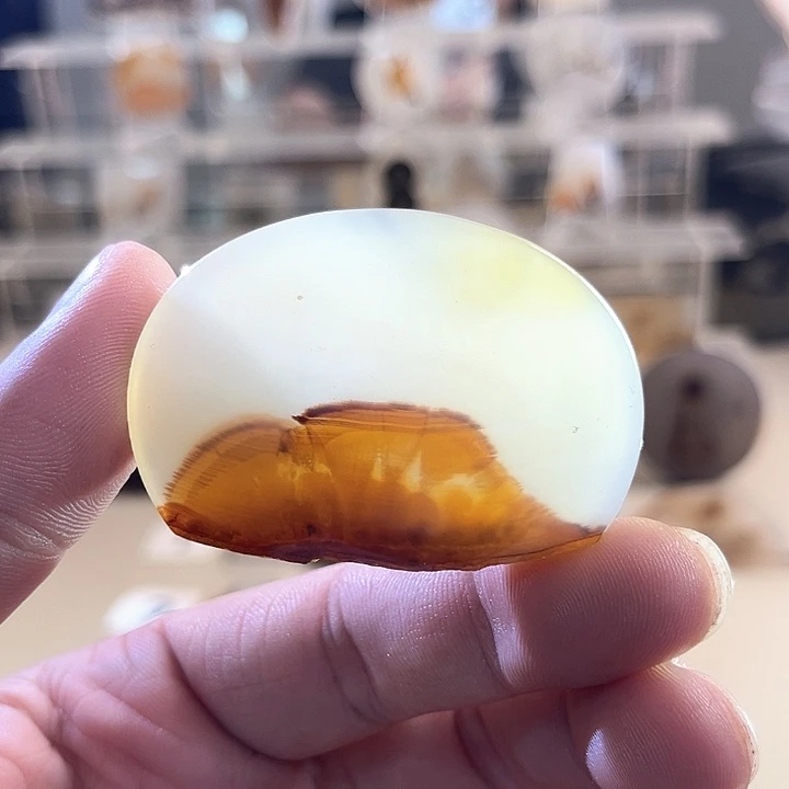 玛瑙/玉髓未镶嵌吊坠(不含链)
