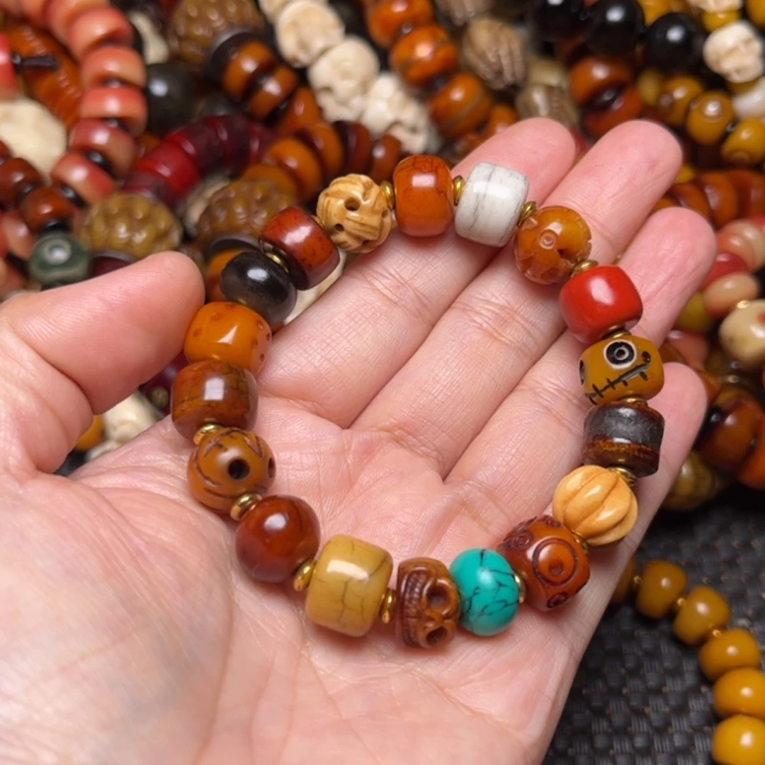 【闪购商品】牛骨手串/手链牛骨12×18籽女款