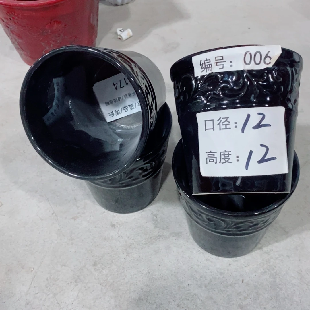 微瑕花盆-174-口12×12-4个