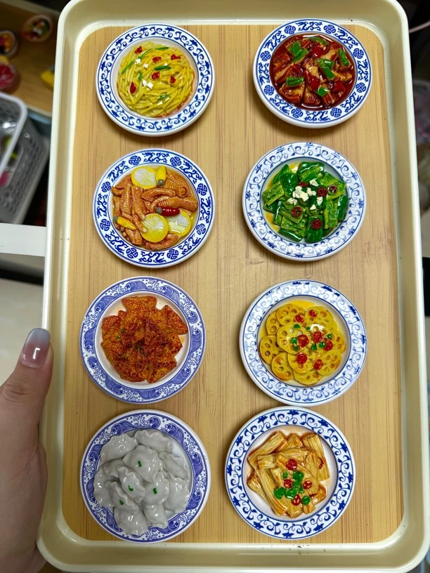 （桌面扣号）高质量食玩磁吸冰箱贴