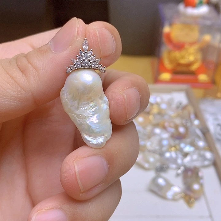 淡水珍珠未镶嵌颈饰166