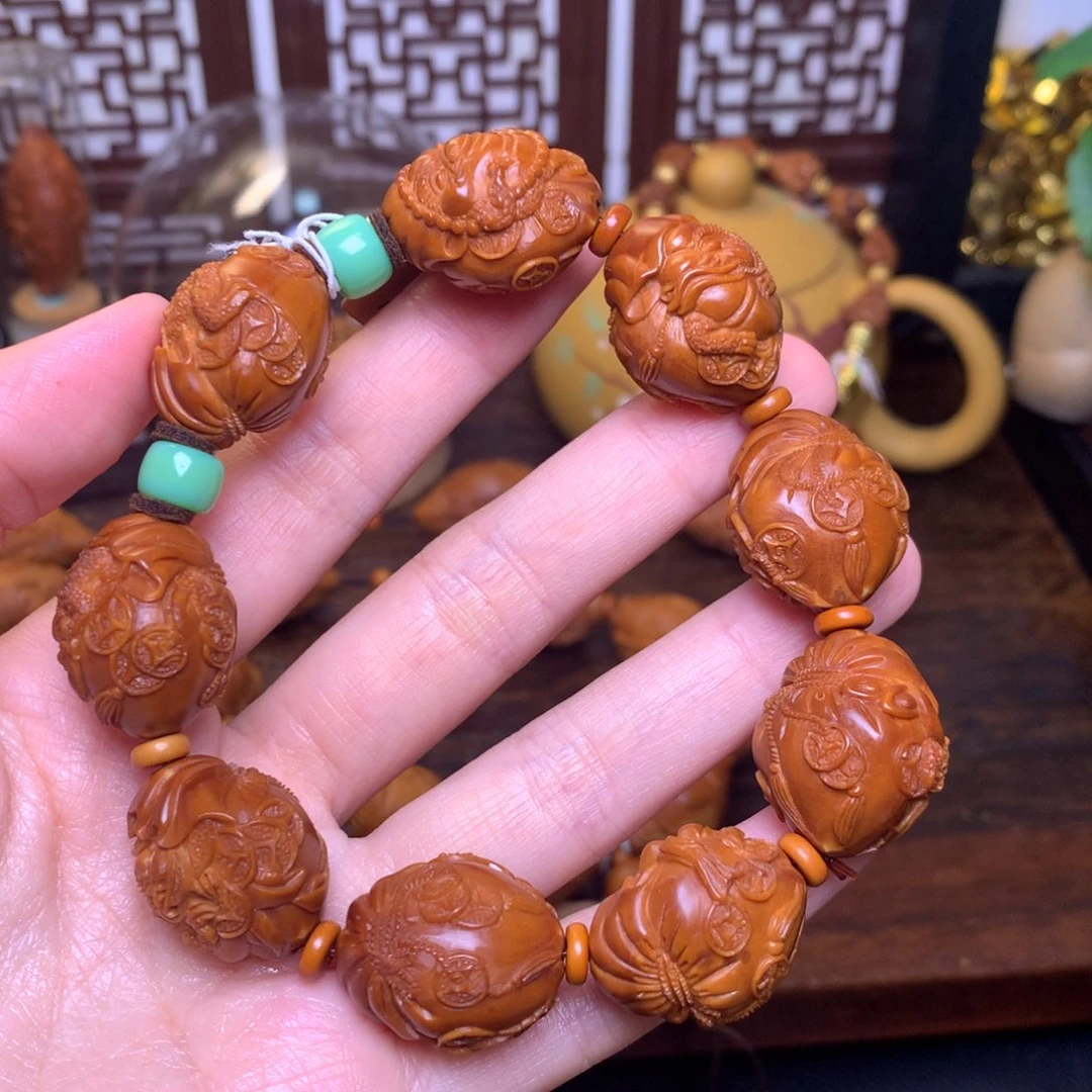 橄榄核手串/手链福袋金蟾