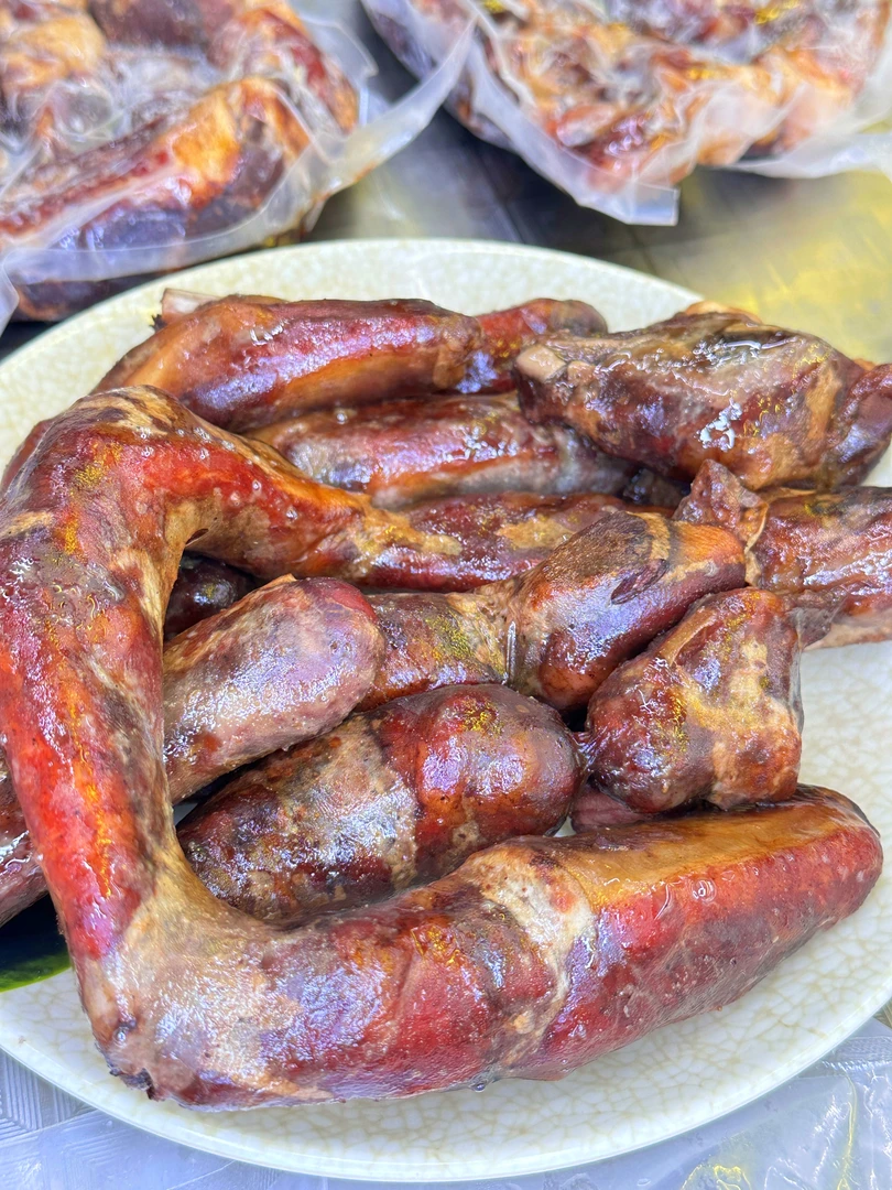 【顺丰包邮】8K频道啤酒屋专供风干排骨肠优质猪排骨风干青岛特产