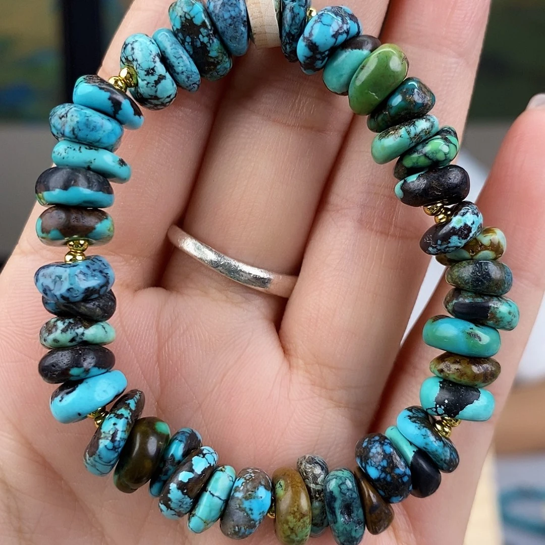 未镶嵌绿松石珠宝奇石