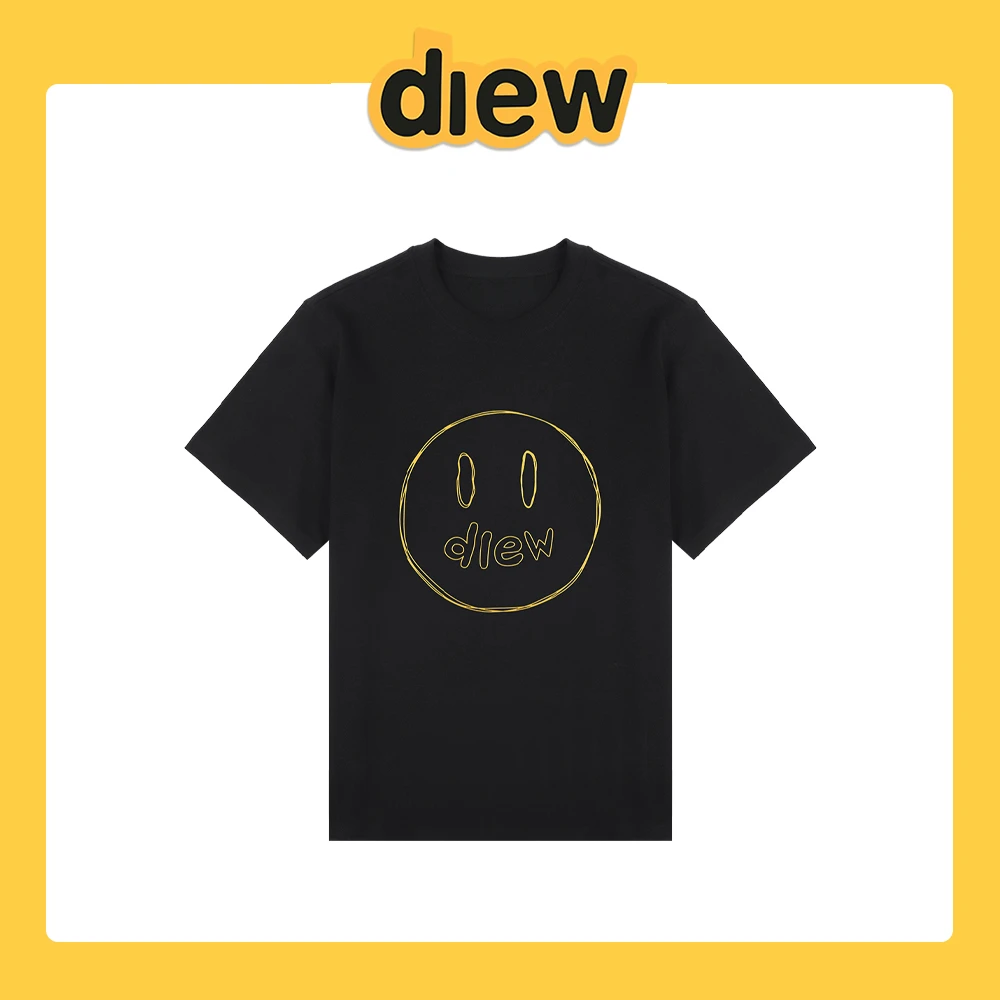 Dlew高奢联名25年夏季上衣重磅克重休闲T恤衫DlEW99