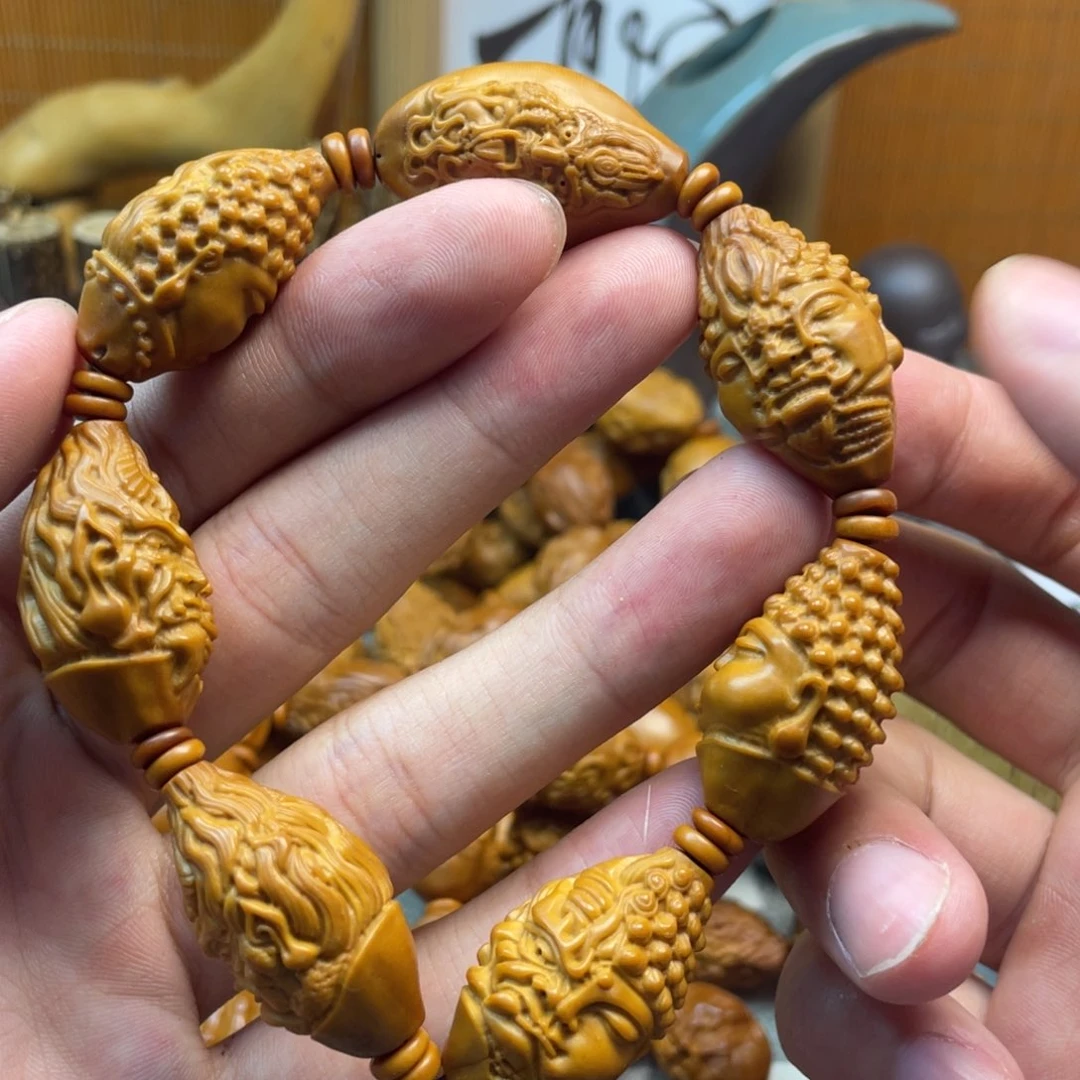橄榄核手串/手链橄榄核雕工艺手串5119