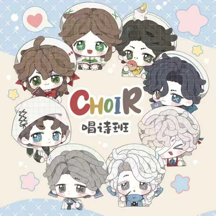 授权产品 同人周边Q版唱诗班系列直播间盲盒代拆