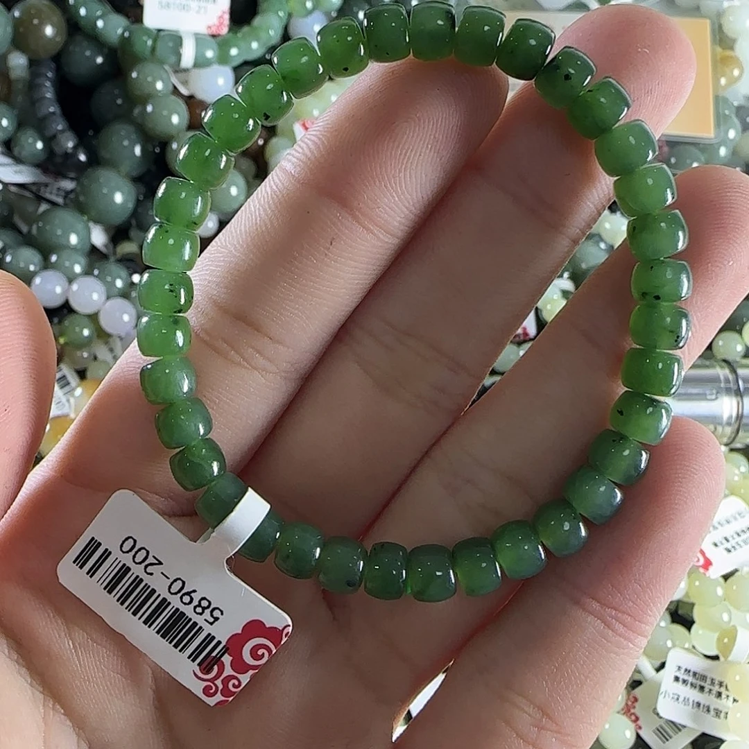 和田玉手链未镶嵌