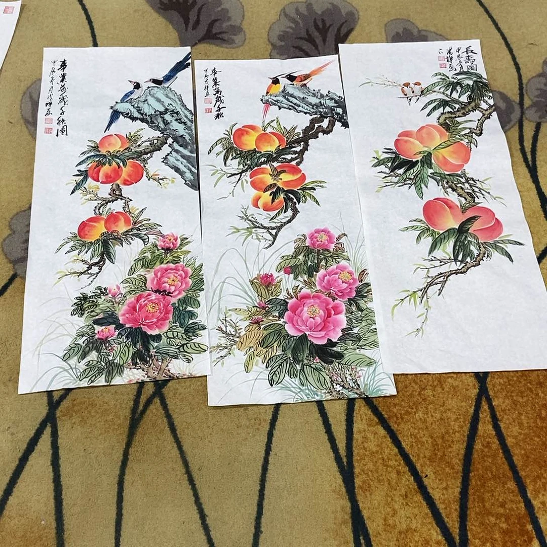 国画嘟*平价版书画胡洪祥34/100