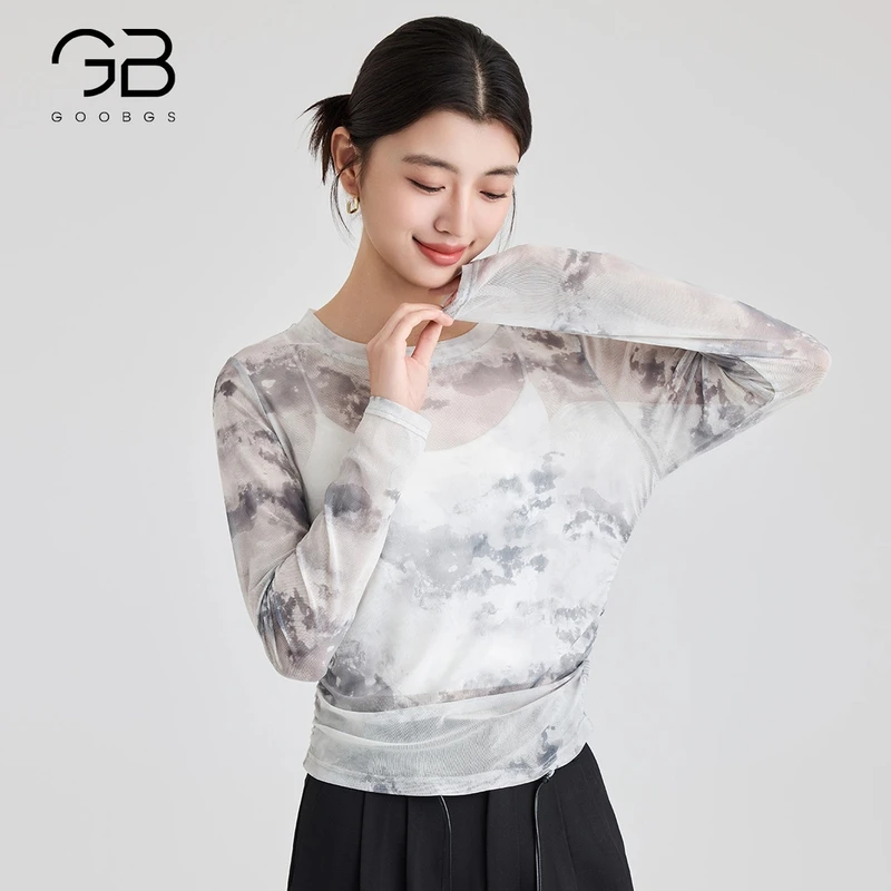 【谷邦L+】谷邦GOOBGS 长袖T恤女 G5133061-6