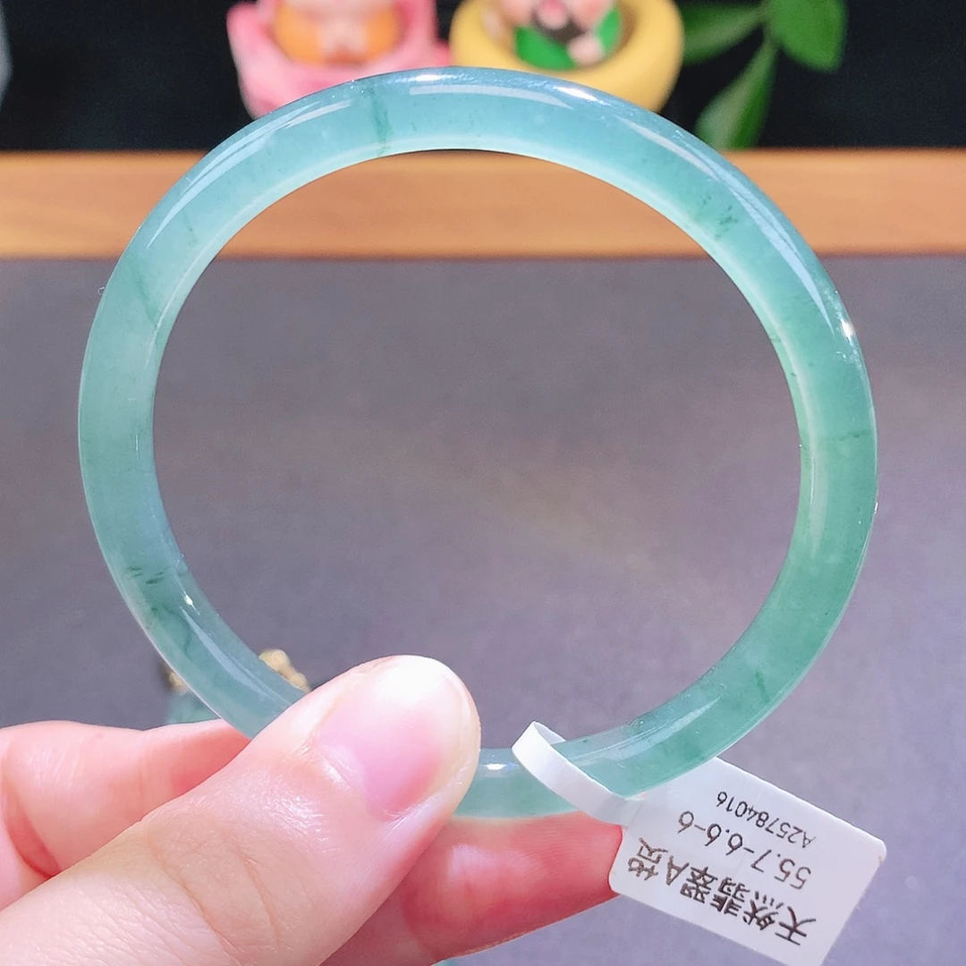 翡翠未镶嵌手镯天然翡翠