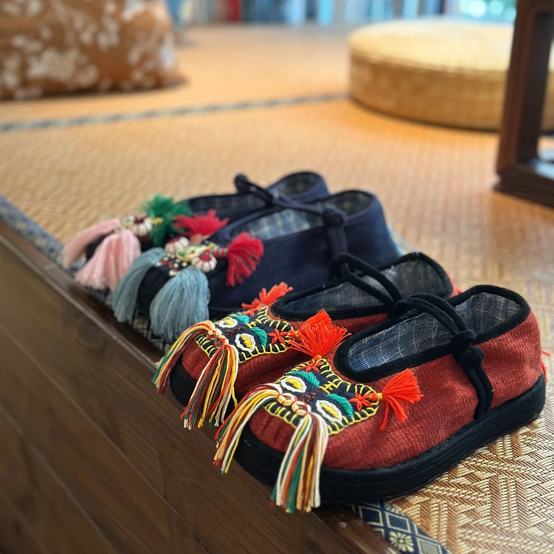 钟小念【鹿鸣】新款复古布鞋