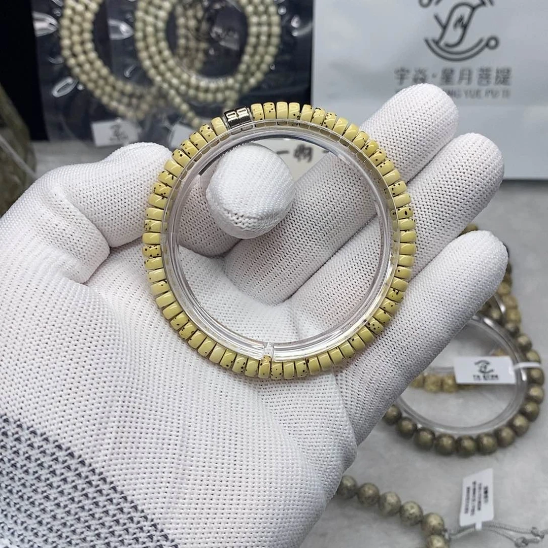 星月菩提手串6x3药片数星星单圈