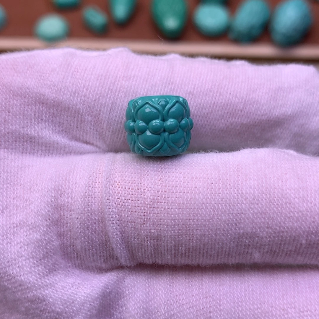 原生态散珠配珠并蒂莲花卡11.8