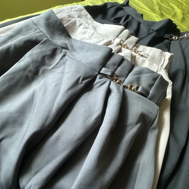 【美琪元选】日系 高腰大版阔腿西裤 女士西裤