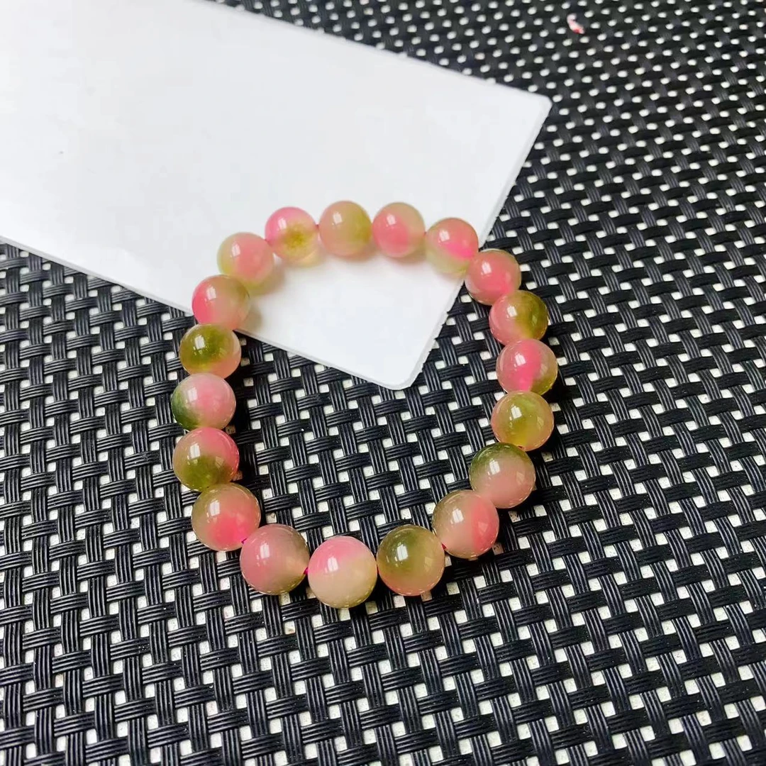 [聚小石]A1425粉绿手链10M