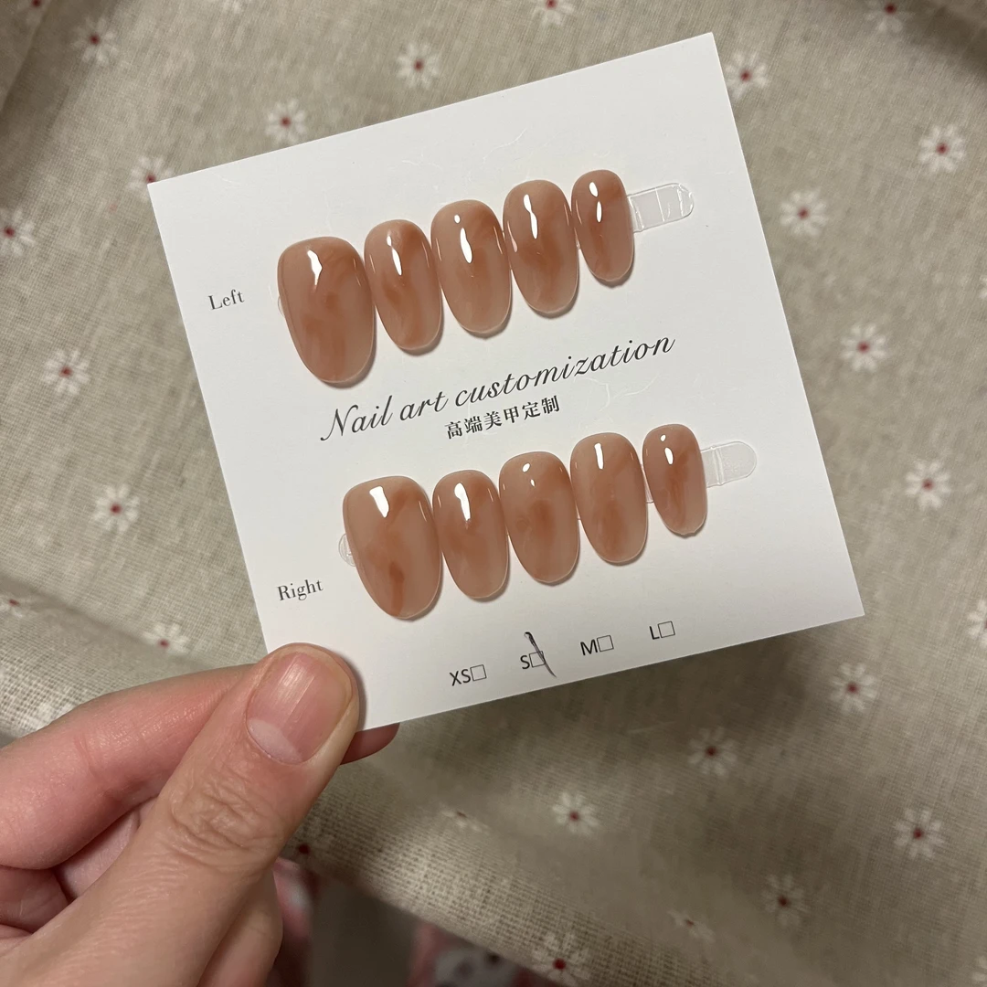 【素颜】可拆卸穿戴甲美甲