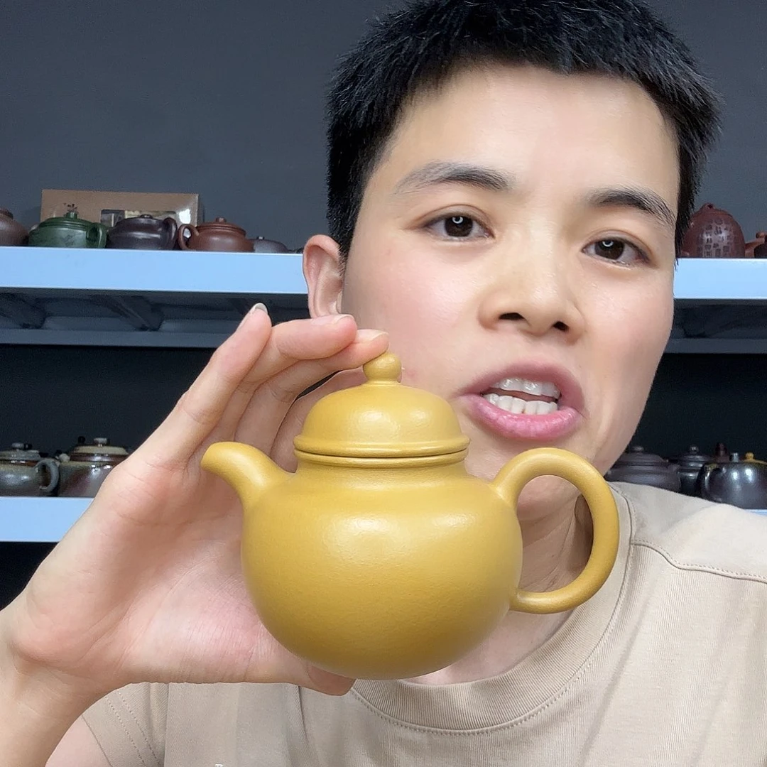 茶壶底槽青民间手艺人全手工制作