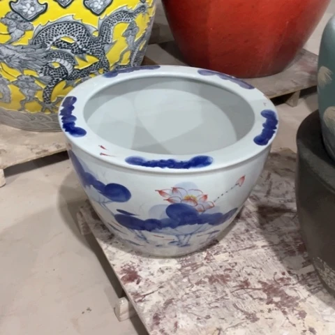 用***0缸景德镇陶瓷大缸