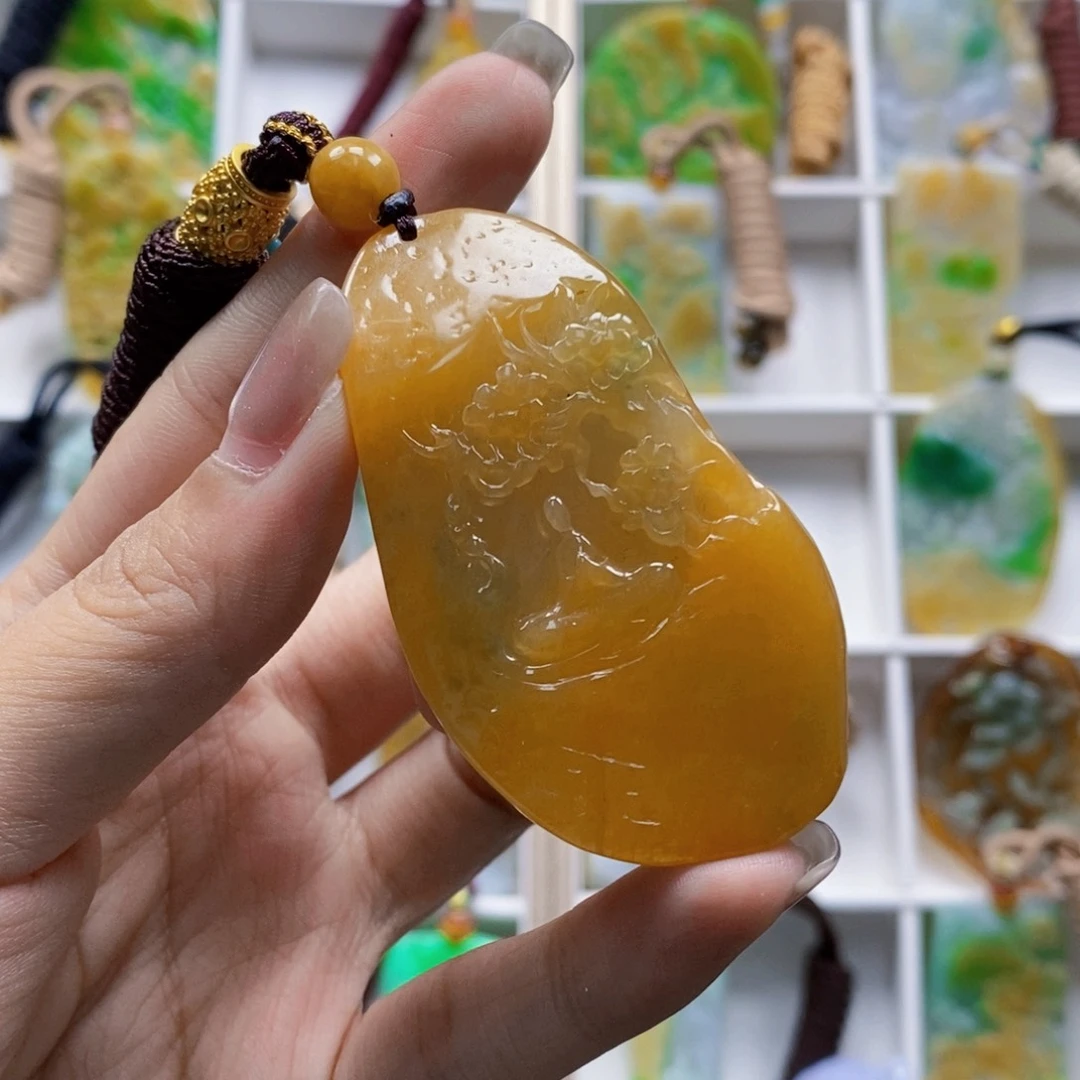 定制翡翠未镶嵌天然翡翠A货