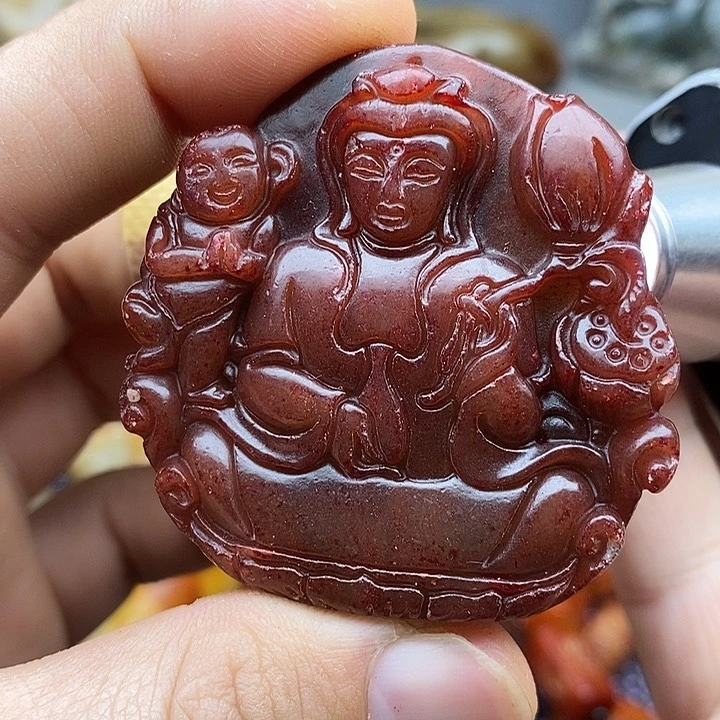 未镶嵌蛇纹石玉颈饰