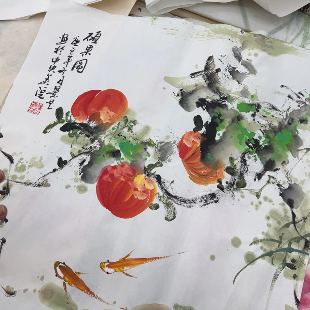 国画国画作品欣赏一下