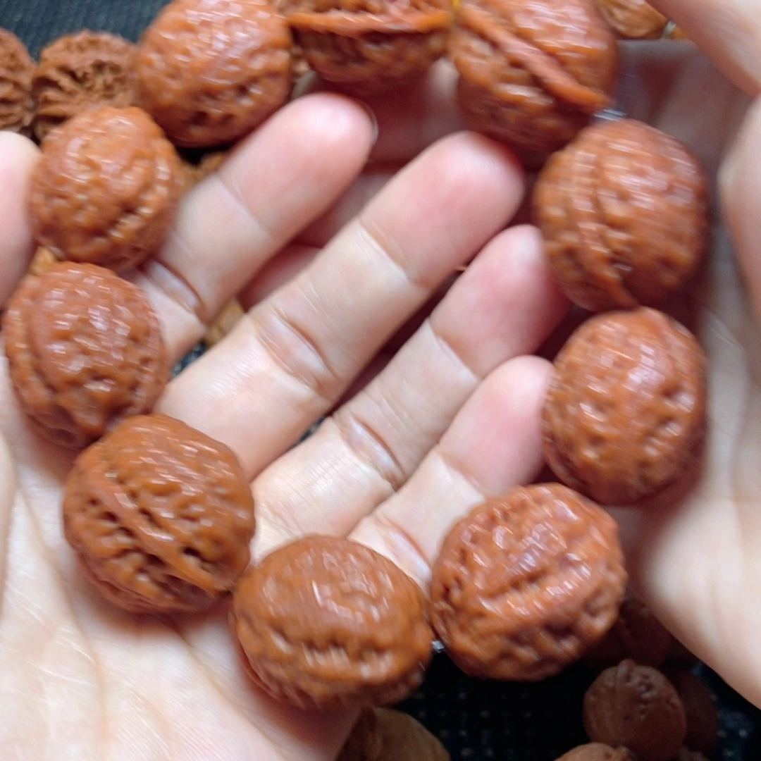 手串文玩核桃荔枝纹手串