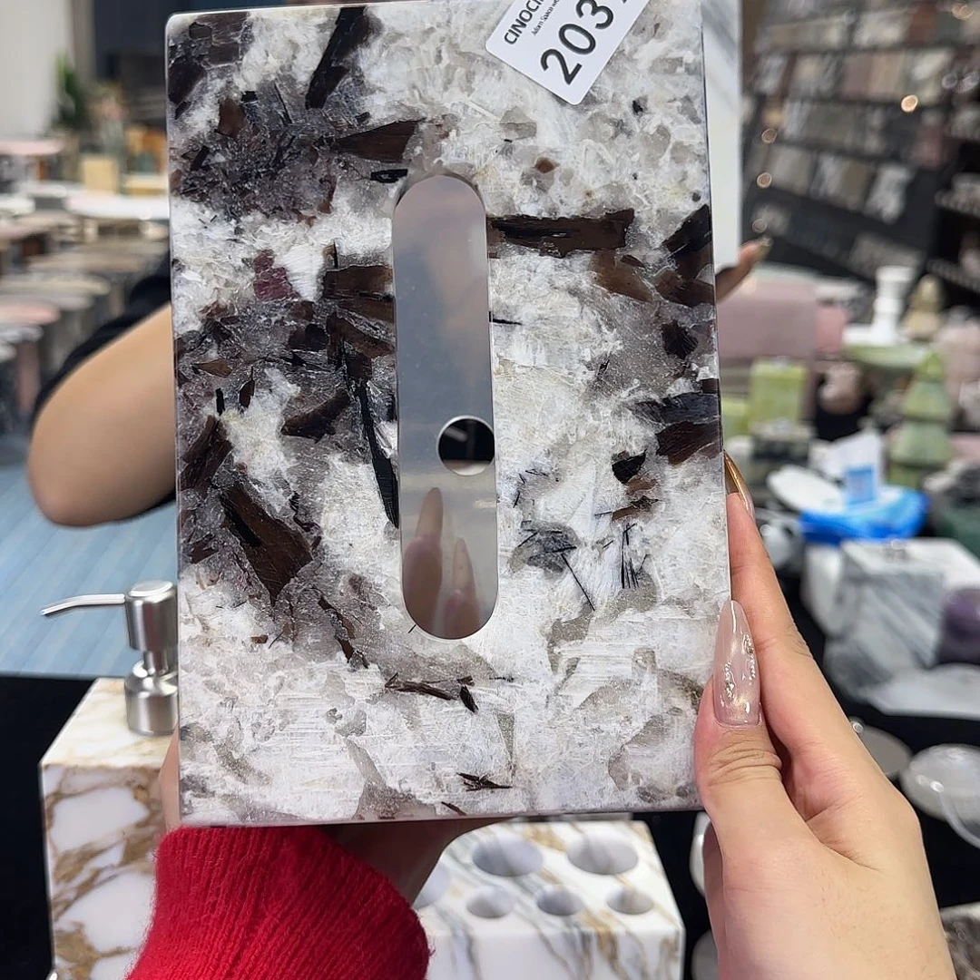 石材屋***凌2039千山暮雪纸巾盒