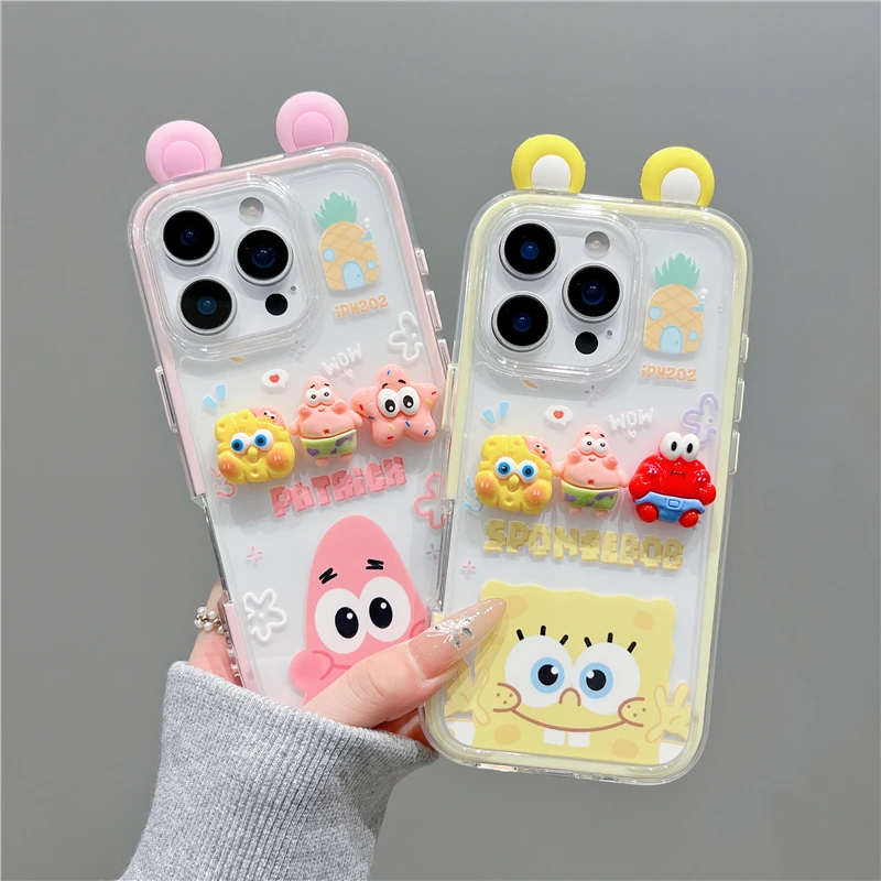 三合一炫彩适用苹果iPhone16/华为荣耀/OPPO/VIVO/小米手机壳爆款