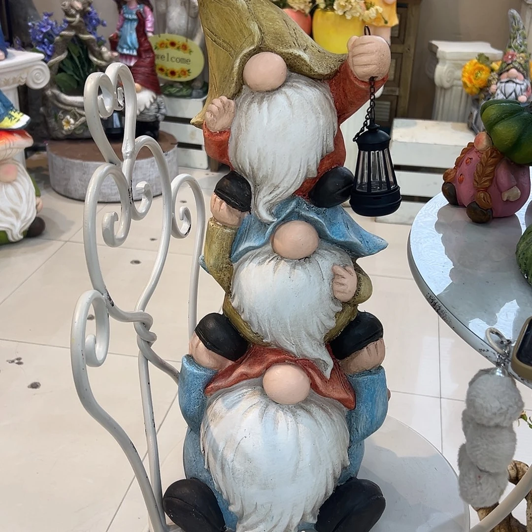 花园摆件红红火火