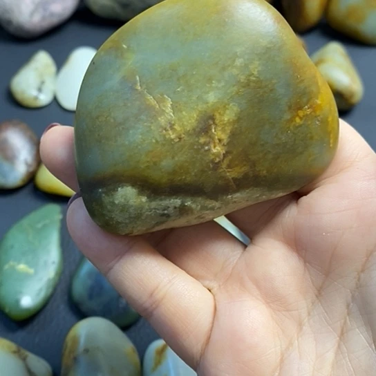 和田玉未镶嵌挂件28