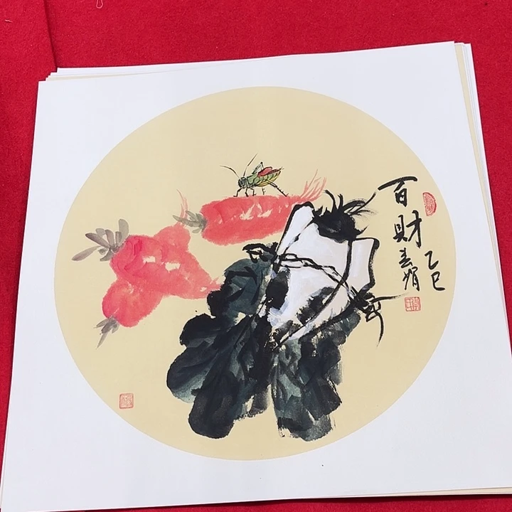 国画花鸟等图案和造型50.50