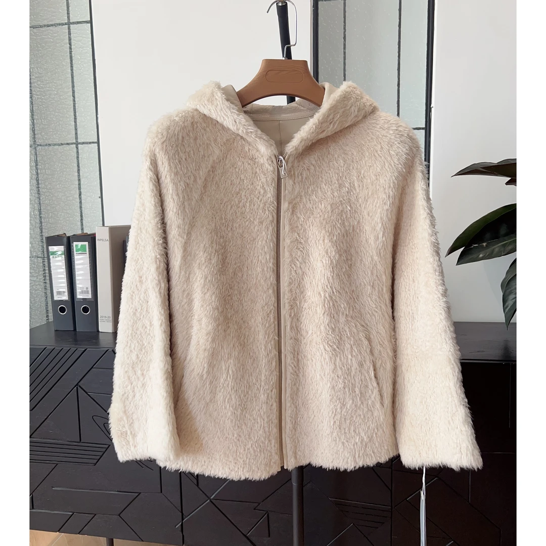 北京佰力郎18【福利样衣特价商品谨慎购买】皮毛一体外套皮草