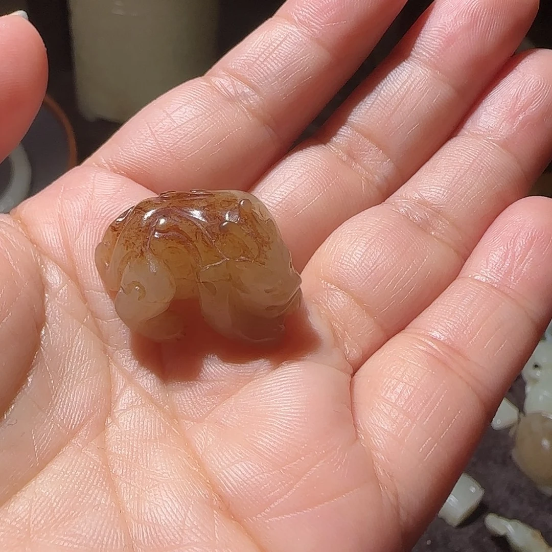 和田玉挂件未镶嵌Y*