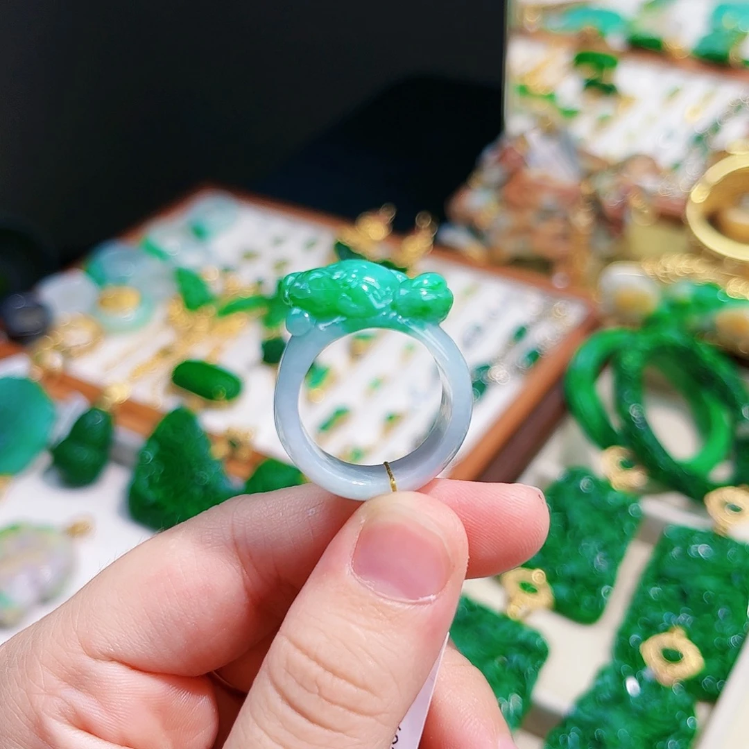 【闪购商品】未镶嵌戒指翡翠