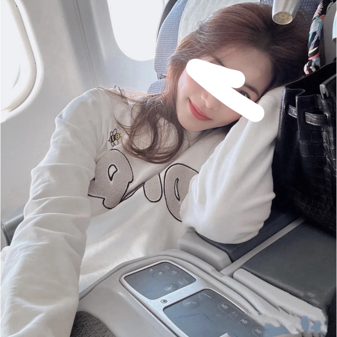 99新 DIOR/迪奥 001655 白色棉质刺绣logo小蜜蜂卫衣M码 吴磊同款