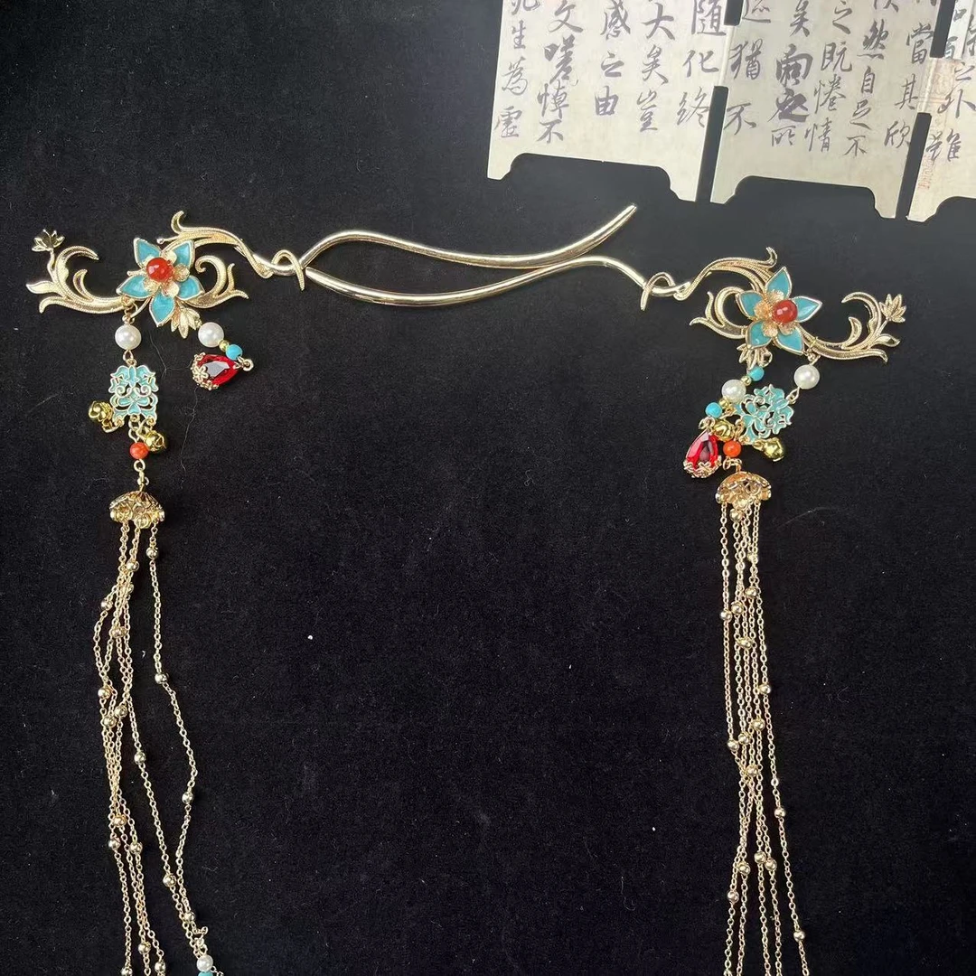 风雪初晴桑南发簪【夏季新款】手工汉服百搭复古风简约素款发饰品