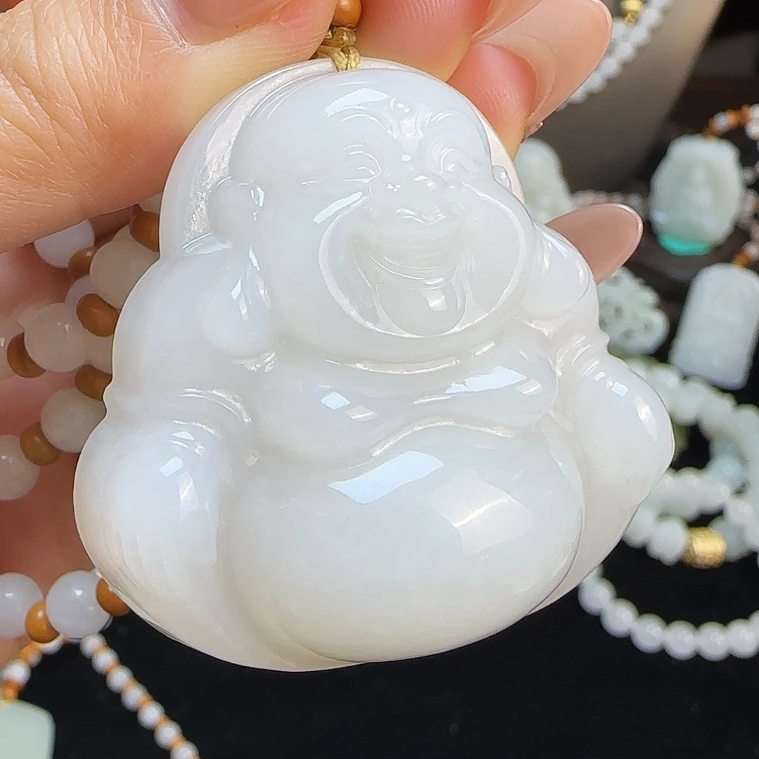 和田玉未镶嵌颈饰定制发货