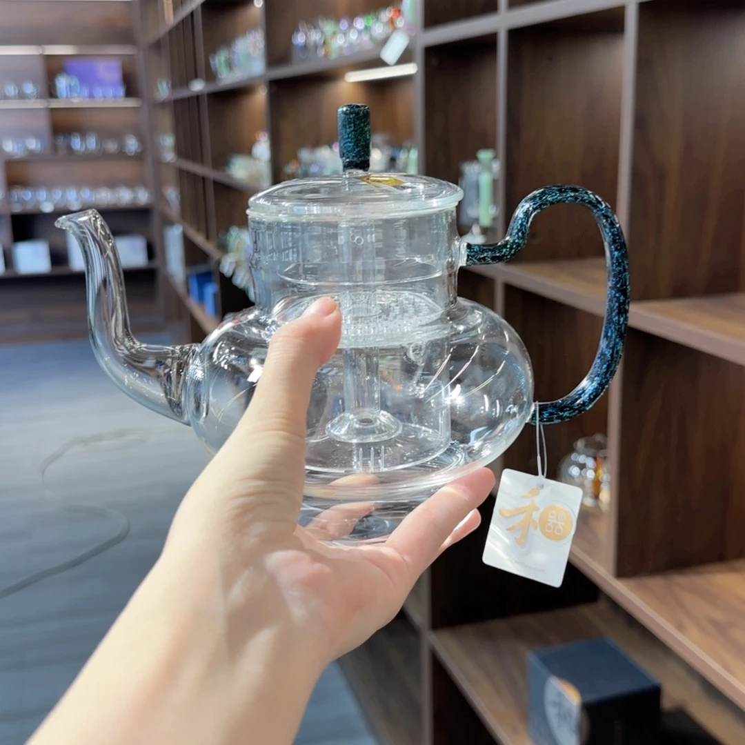 大****燕禾器宫灯壶宝蓝金➕茶巾1条