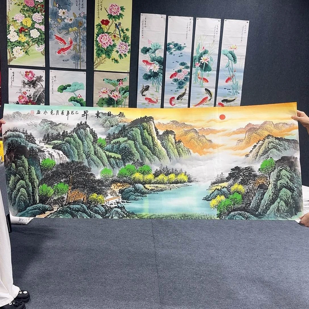 客厅年画装饰画客厅