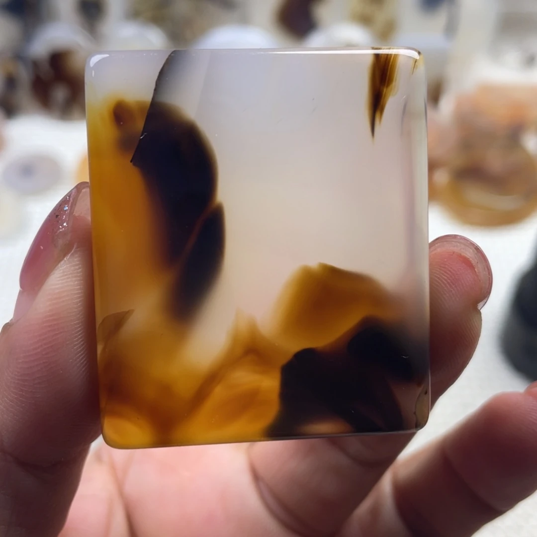 玛瑙/玉髓未镶嵌颈饰