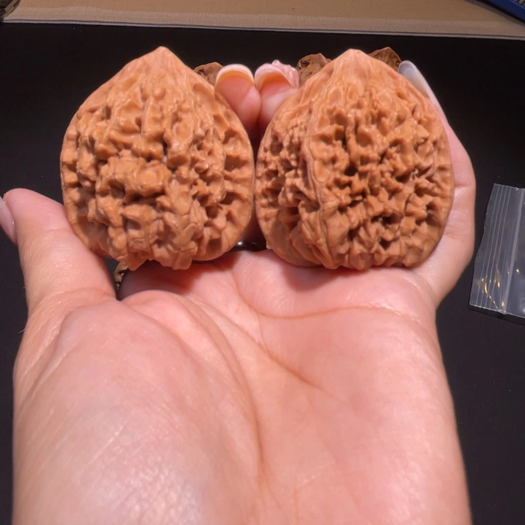 把件文玩核桃43左右s级官帽