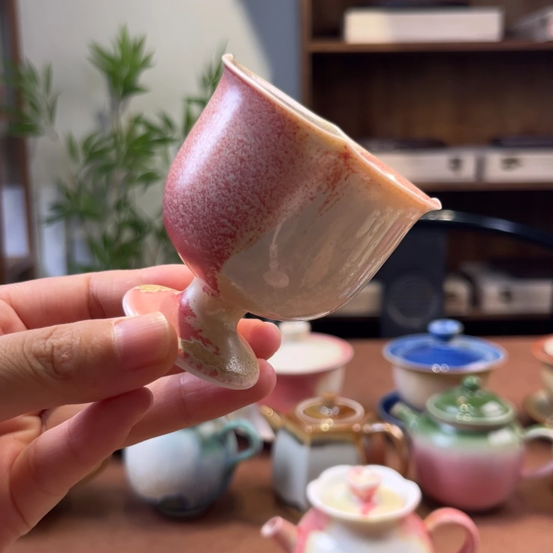 手工制作窑变茶器