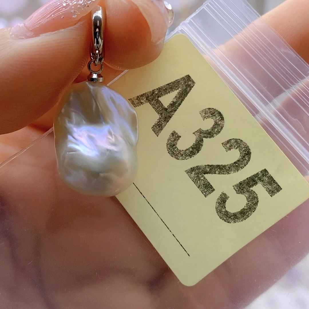 淡水珍珠颈饰银S925镶嵌