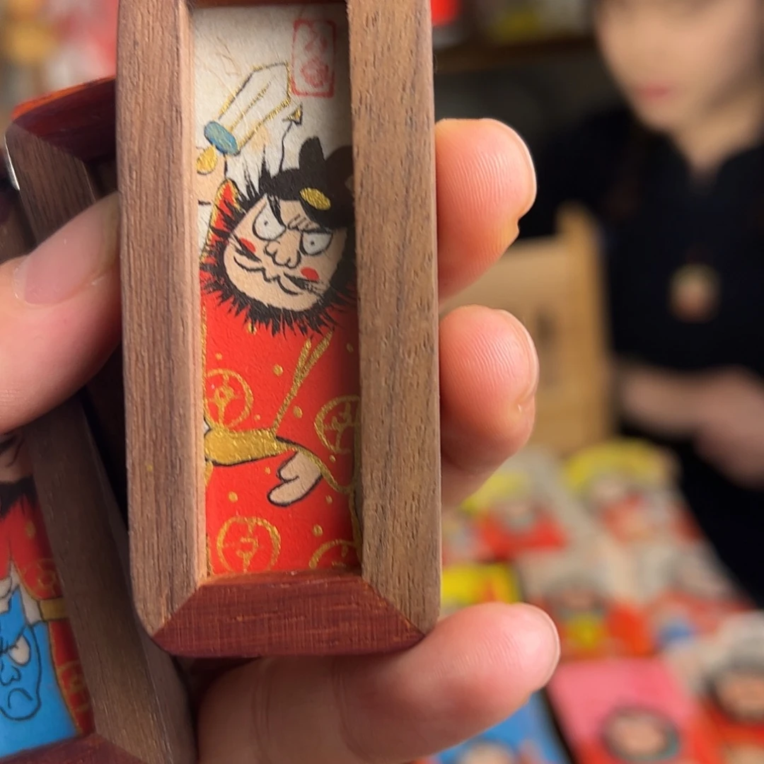 松***月纯手绘钟馗文创画