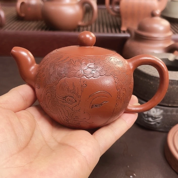 茶杯紫砂菠**海宜兴紫砂壶