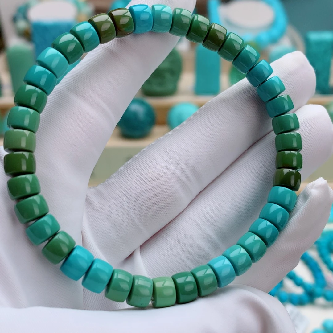 绿松石未镶嵌挂件