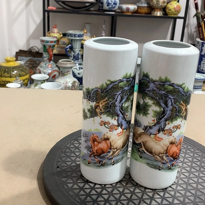 摆件陶博古架陶瓷摆件